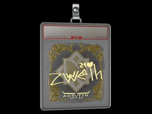 Sticker Slab | zweih (Gold) | Austin 2025