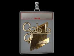 Sticker Slab | gob b (Gold) | Boston 2018