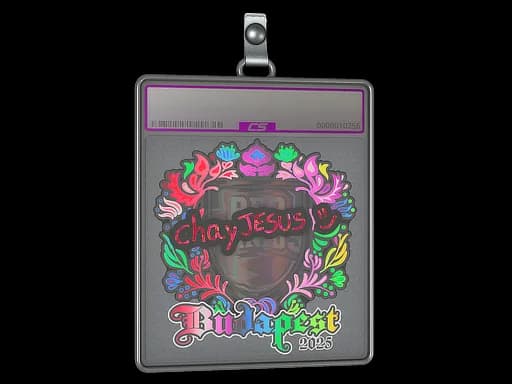 Sticker Slab | chayJESUS (Holo) | Budapest 2025