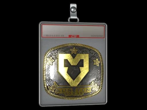 Sticker Slab | MOUZ (Gold) | Austin 2025