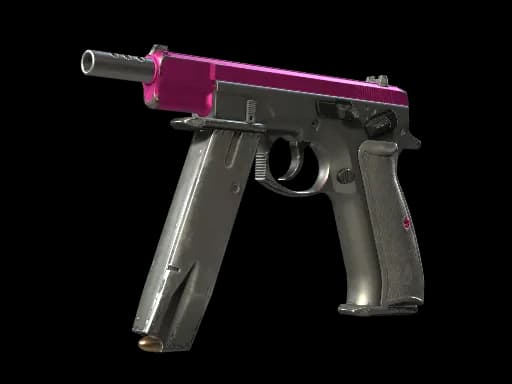 StatTrak™ CZ75-Auto | The Fuschia Is Now (Well-Worn)