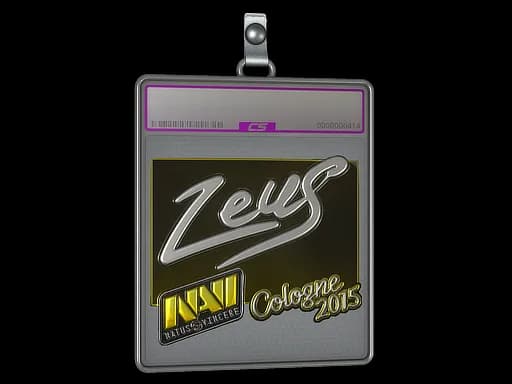 Sticker Slab | Zeus (Foil) | Cologne 2015