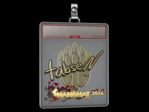 Sticker Slab | tabseN (Gold) | Shanghai 2024