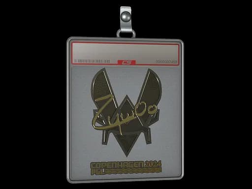 Sticker Slab | ZywOo (Gold) | Copenhagen 2024