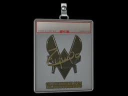 Sticker Slab | ZywOo (Gold) | Copenhagen 2024