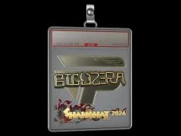 Sticker Slab | biguzera (Gold) | Shanghai 2024