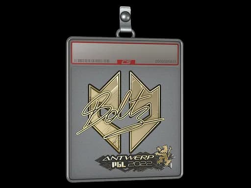 Sticker Slab | boltz (Gold) | Antwerp 2022