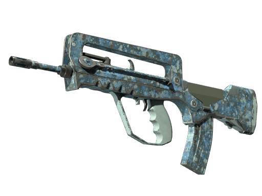 Souvenir FAMAS | Cyanospatter (Field-Tested)