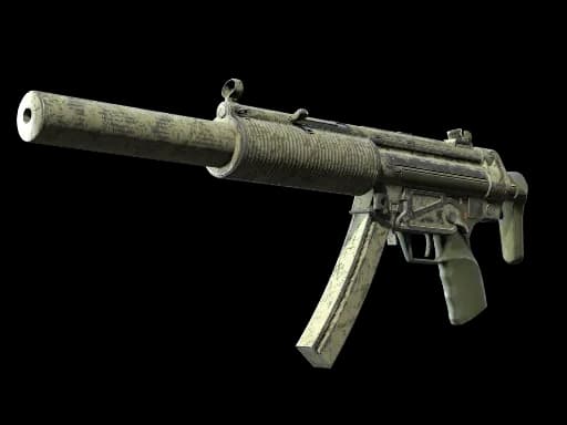 MP5-SD | Bamboo Garden (Battle-Scarred)