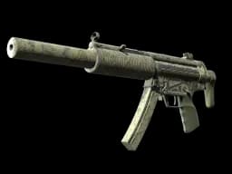 MP5-SD | Bamboo Garden (Battle-Scarred)