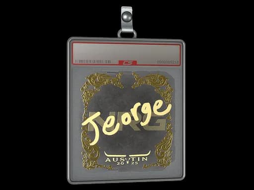 Sticker Slab | jeorge (Gold) | Austin 2025