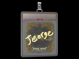 Sticker Slab | jeorge (Gold) | Austin 2025