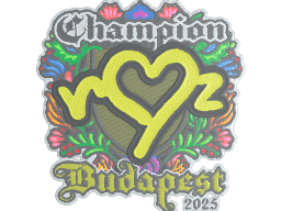 Sticker | ropz (Embroidered, Champion) | Budapest 2025