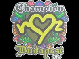 Sticker | ropz (Embroidered, Champion) | Budapest 2025