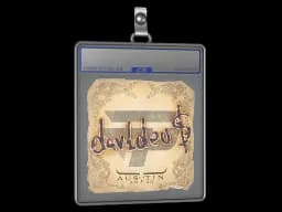 Sticker Slab | dav1deuS | Austin 2025