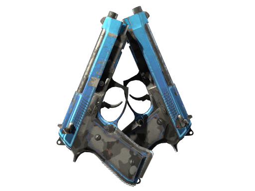 StatTrak™ Dual Berettas | Urban Shock (Field-Tested)