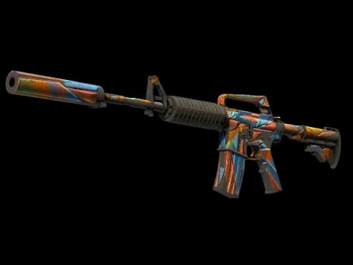 M4A1-S | Leaded Glass (Battle-Scarred)