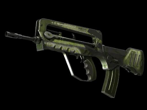 StatTrak™ FAMAS | Meow 36 (Battle-Scarred)