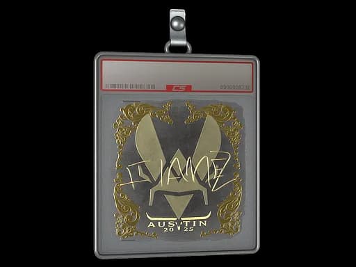 Sticker Slab | FlameZ (Gold) | Austin 2025