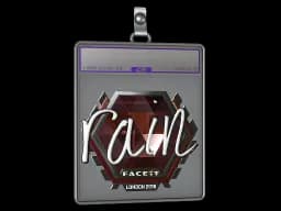 Sticker Slab | rain (Foil) | London 2018