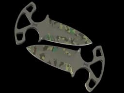 ★ Shadow Daggers | Boreal Forest (Well-Worn)