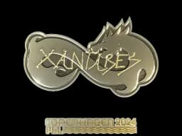 Sticker | XANTARES (Gold) | Copenhagen 2024