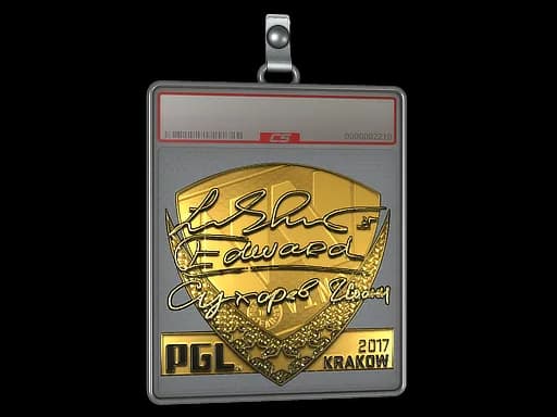 Sticker Slab | Edward (Gold) | Krakow 2017