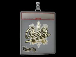 Sticker Slab | Woro2k (Gold) | Paris 2023