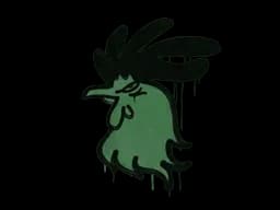 Sealed Graffiti | Cocky (Jungle Green)