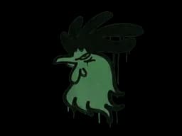 Sealed Graffiti | Cocky (Jungle Green)