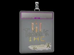 Sticker Slab | Techno4K (Holo) | Antwerp 2022