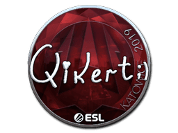 Sticker | qikert (Foil) | Katowice 2019