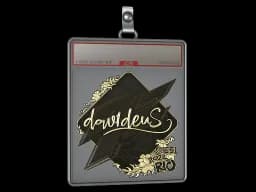 Sticker Slab | dav1deuS (Gold) | Rio 2022