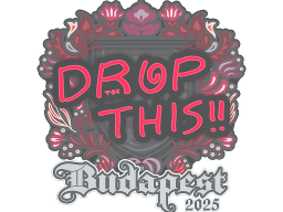 Sticker | drop | Budapest 2025