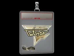 Sticker Slab | Twistzz (Gold) | Paris 2023