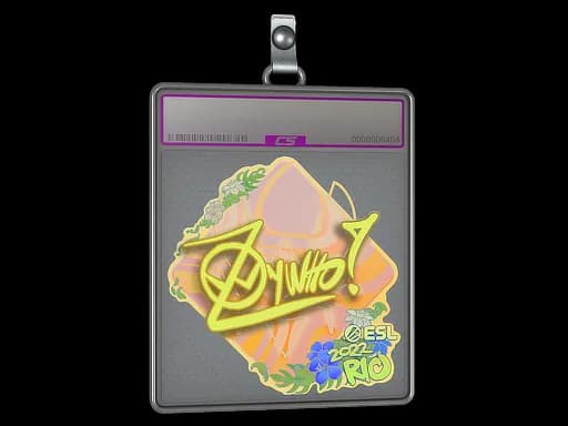 Sticker Slab | ZywOo (Holo) | Rio 2022