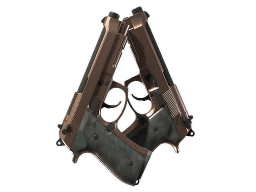 Dual Berettas | Rose Nacre (Minimal Wear)