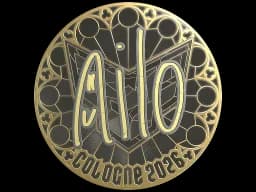 Sticker | nilo (Gold) | Cologne 2026