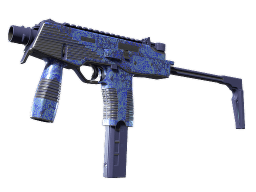 MP9 | Cobalt Paisley (Minimal Wear)