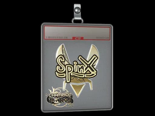 Sticker Slab | Spinx (Gold, Champion) | Paris 2023
