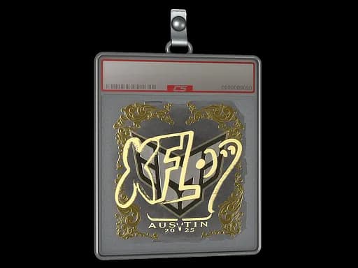 Sticker Slab | xfl0ud (Gold) | Austin 2025