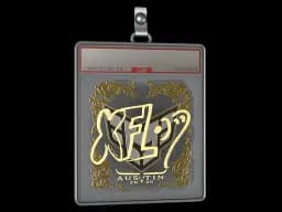 Sticker Slab | xfl0ud (Gold) | Austin 2025