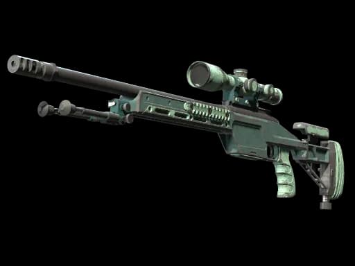 Souvenir SSG 08 | Blue Spruce (Battle-Scarred)