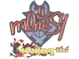 Sticker | m0NESY (Holo) | Shanghai 2024