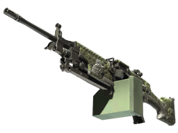 StatTrak™ M249 | Aztec (Minimal Wear)