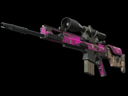 SCAR-20 | Splash Jam (Well-Worn)