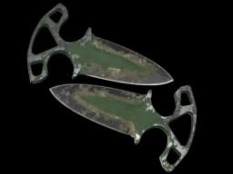★ StatTrak™ Shadow Daggers | Forest DDPAT (Battle-Scarred)