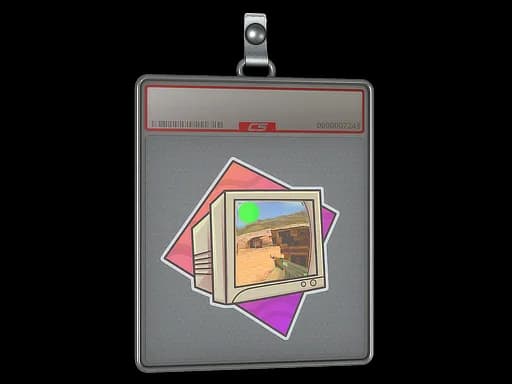 Sticker Slab | Old School (Lenticular)