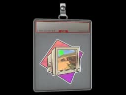 Sticker Slab | Old School (Lenticular)