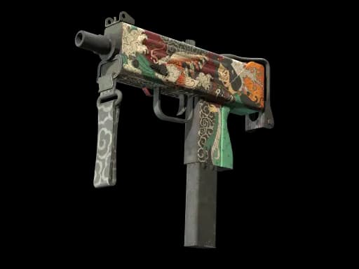 MAC-10 | Allure (Battle-Scarred)